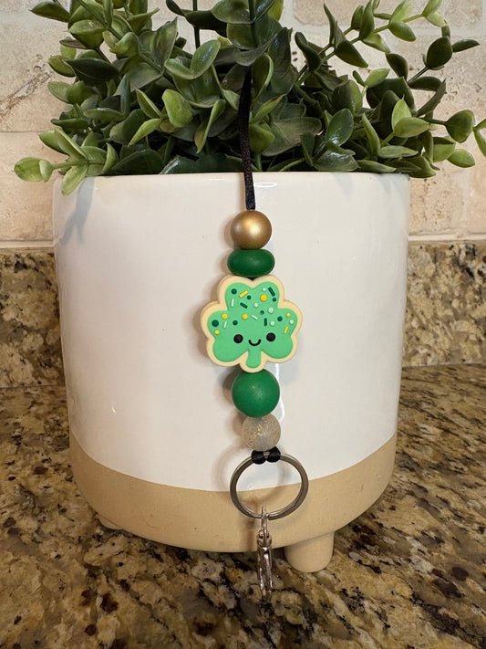 Shamrock Cookie Lanyard