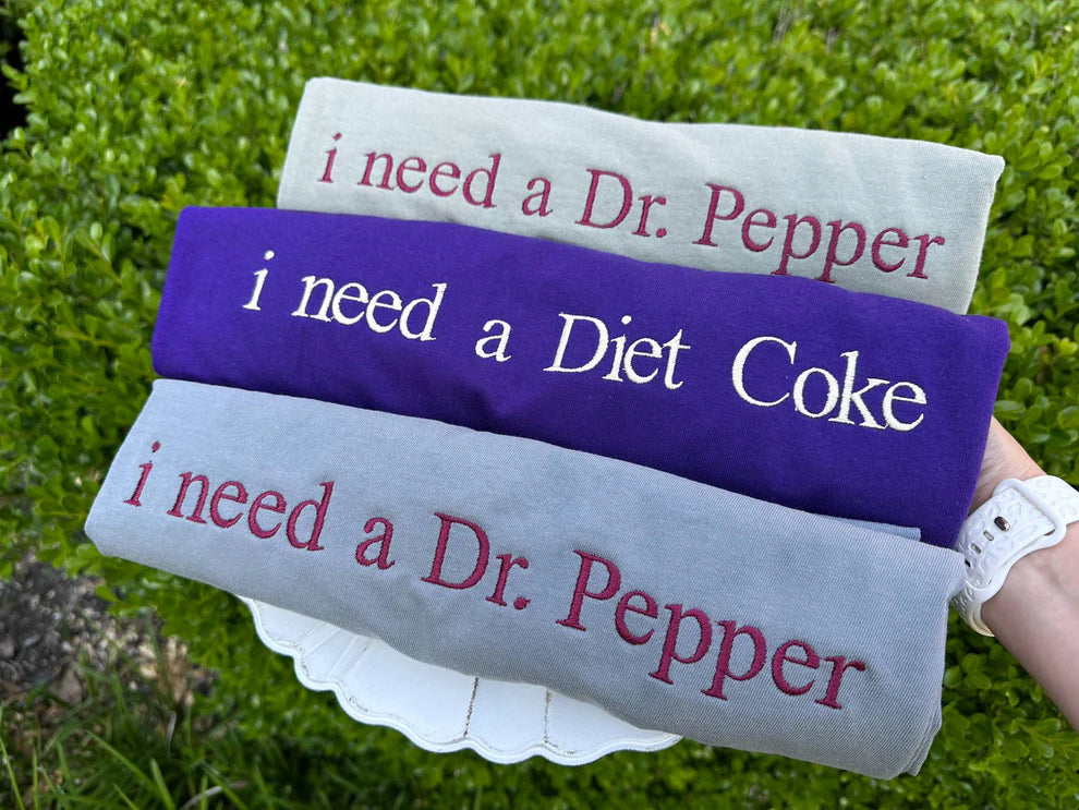 Custom Phrase Embroidered Shirts