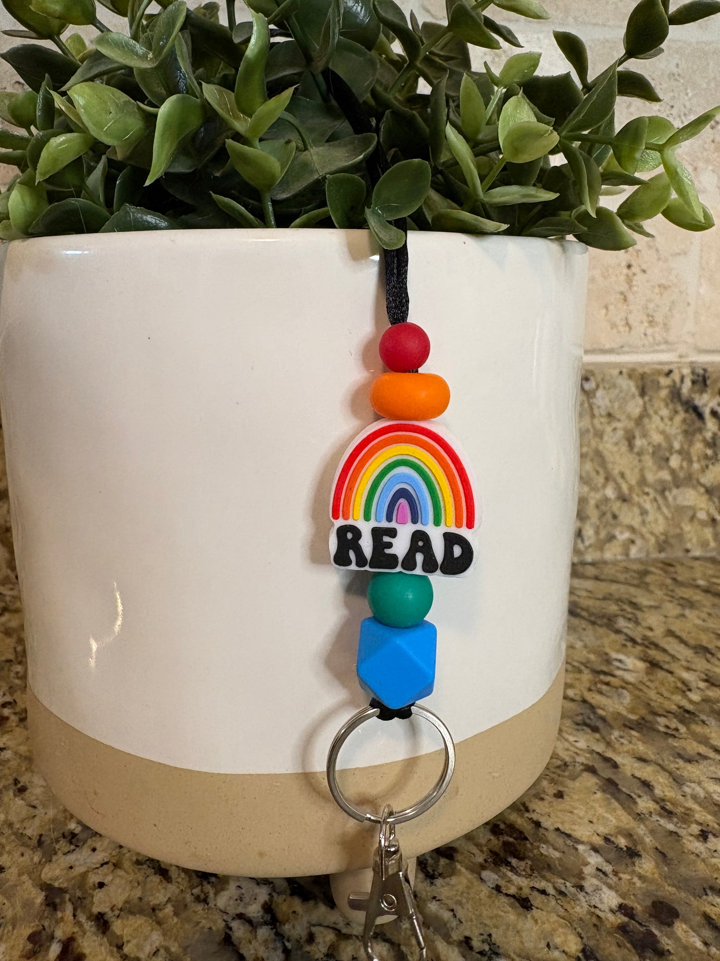 Reading Rainbow Lanyard
