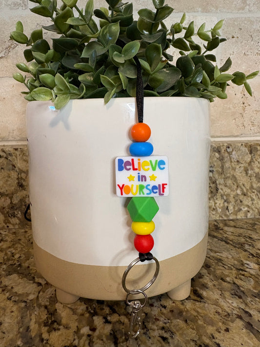 Believe in Yourself Lanyard