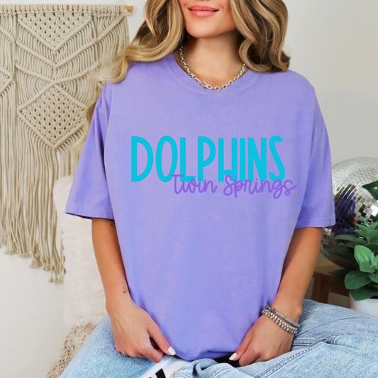 Two Tone School Mascot Tee