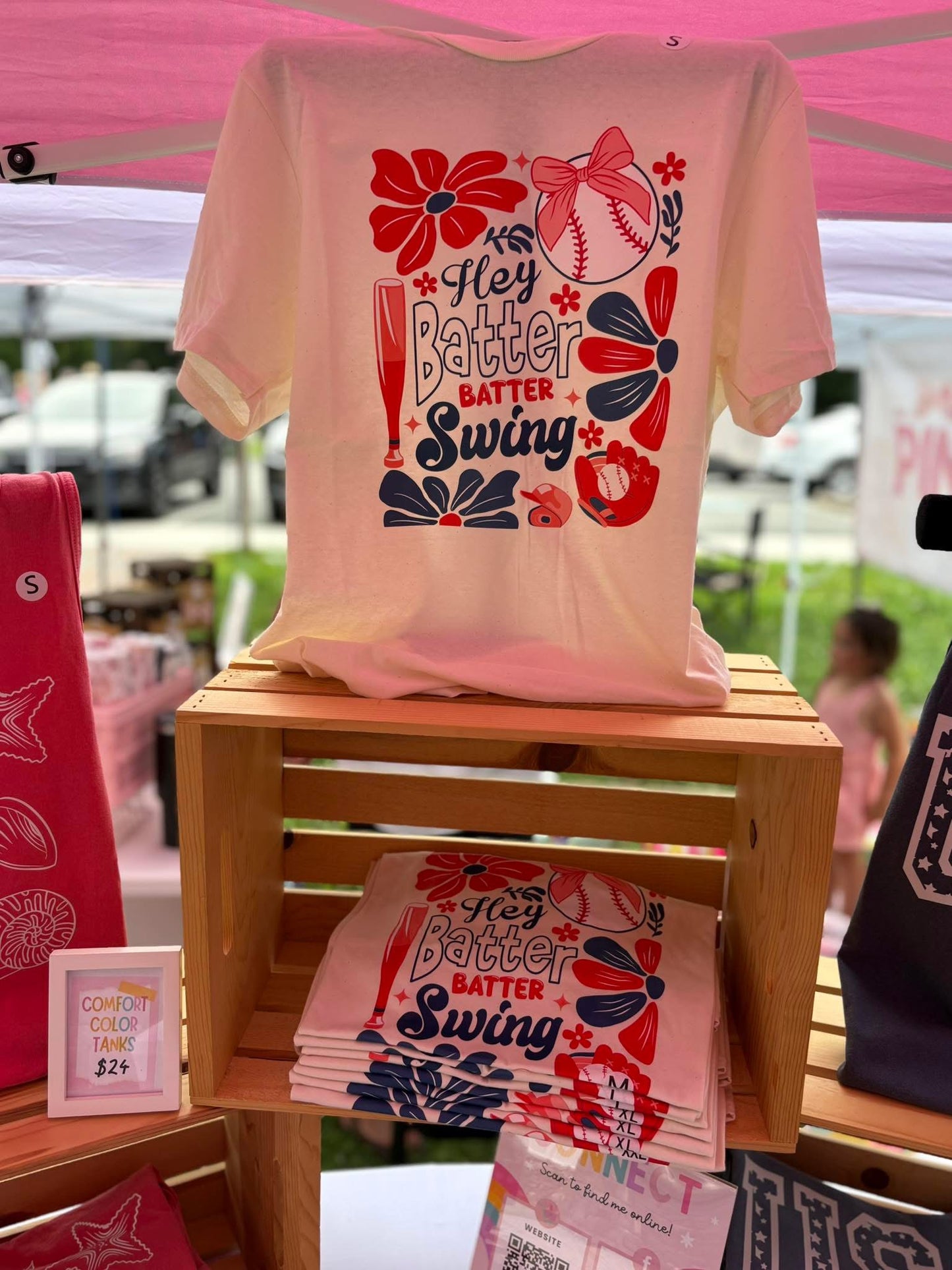 Hey Batter Batter Swing Tee