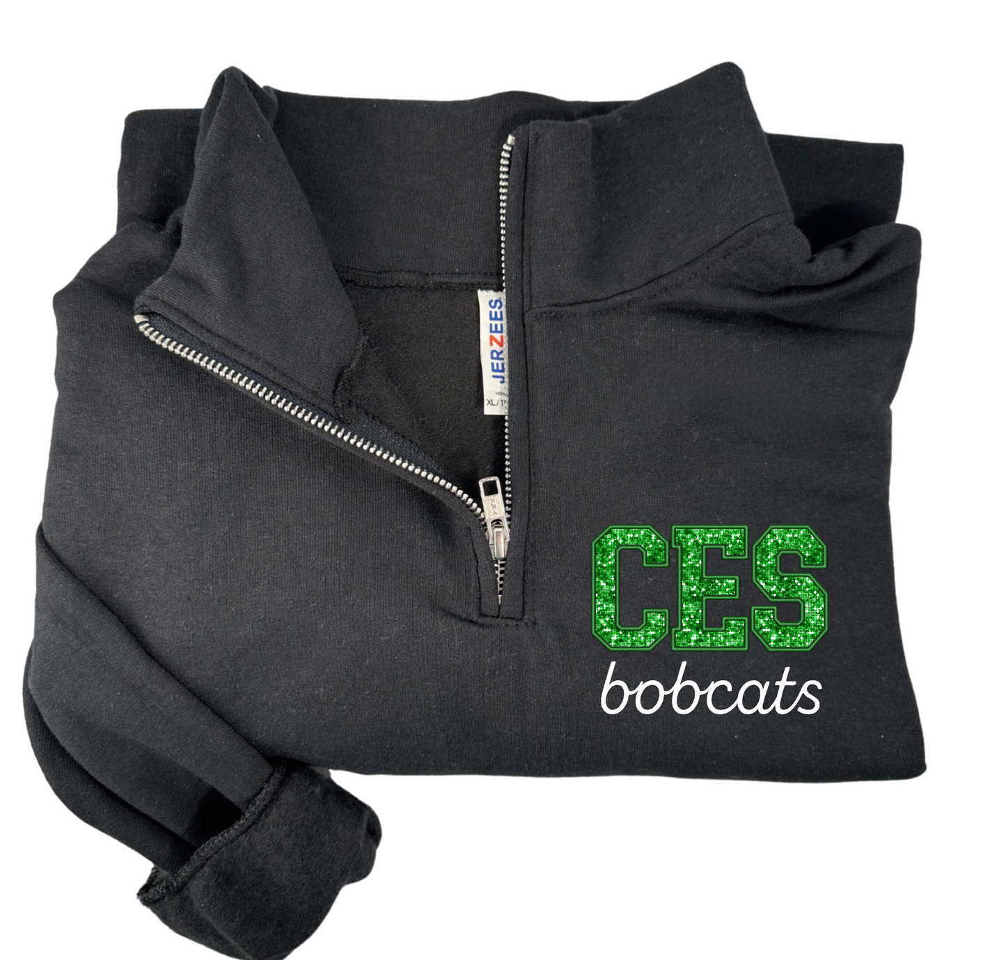 CES Bobcats Quarterzip