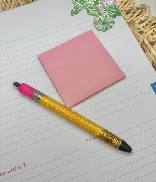Pencil Glitter Pen