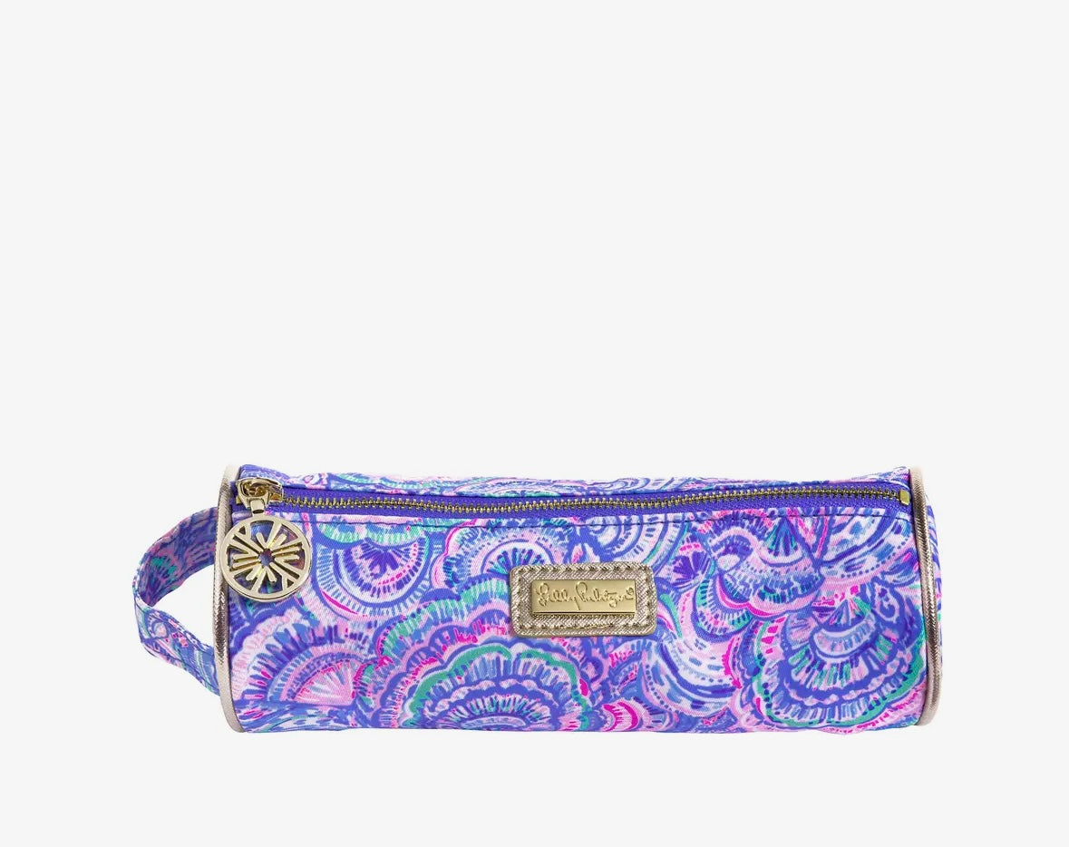Lilly Pulitzer Pencil Pouch- Happy as a Clam