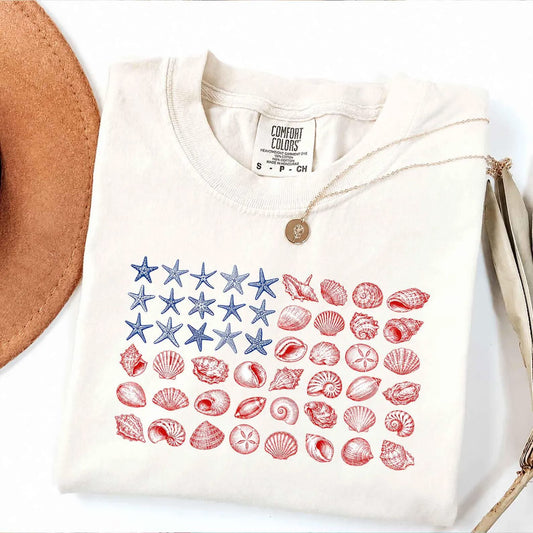Shells Flag Tee