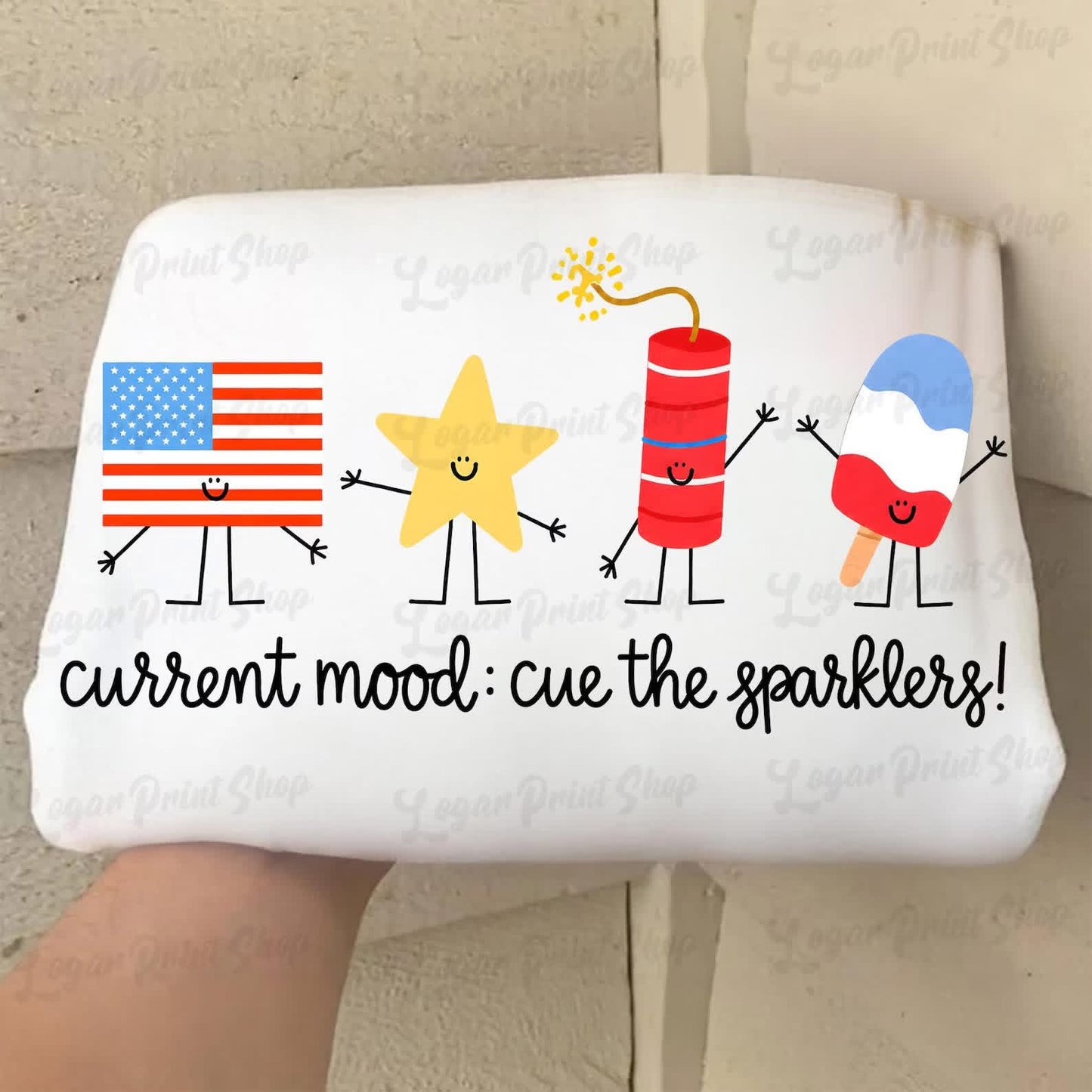 Cue the Sparklers Tee