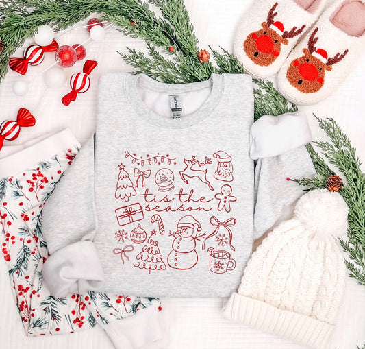 Tis the Season Doodle Tee