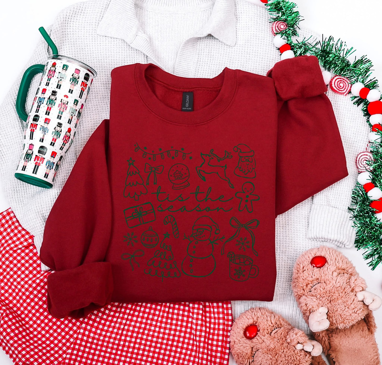 Tis the Season Doodle Tee