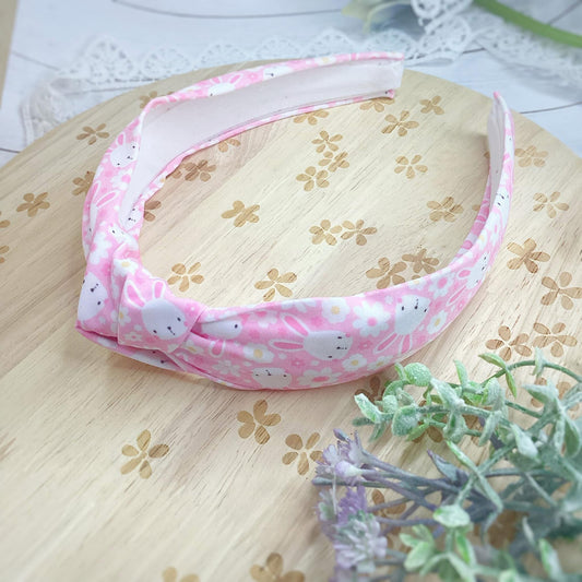 Pink Bunny Headband