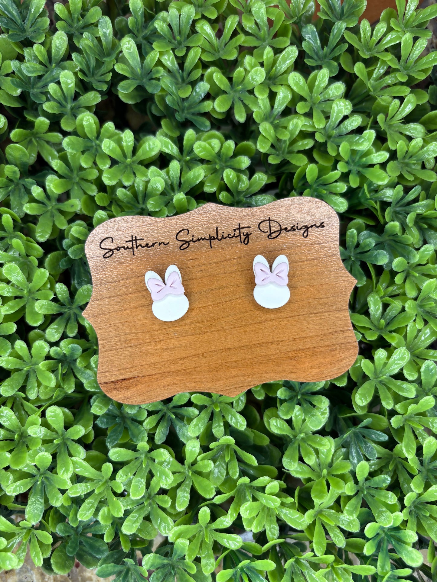 Bunny Bow Studs