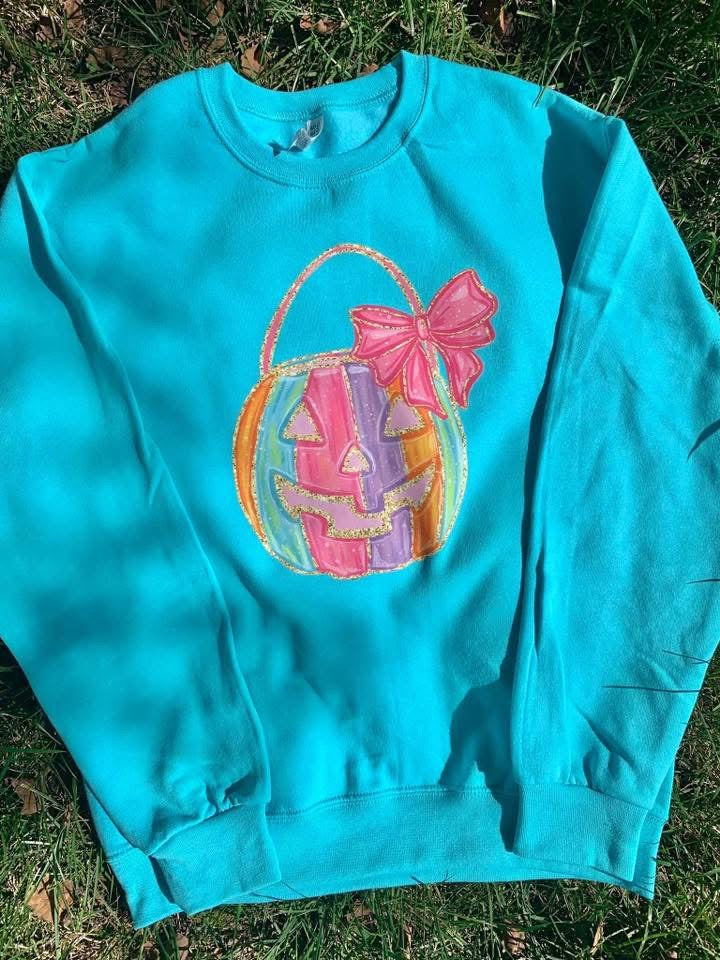 Colorful Halloween Bucket Tee