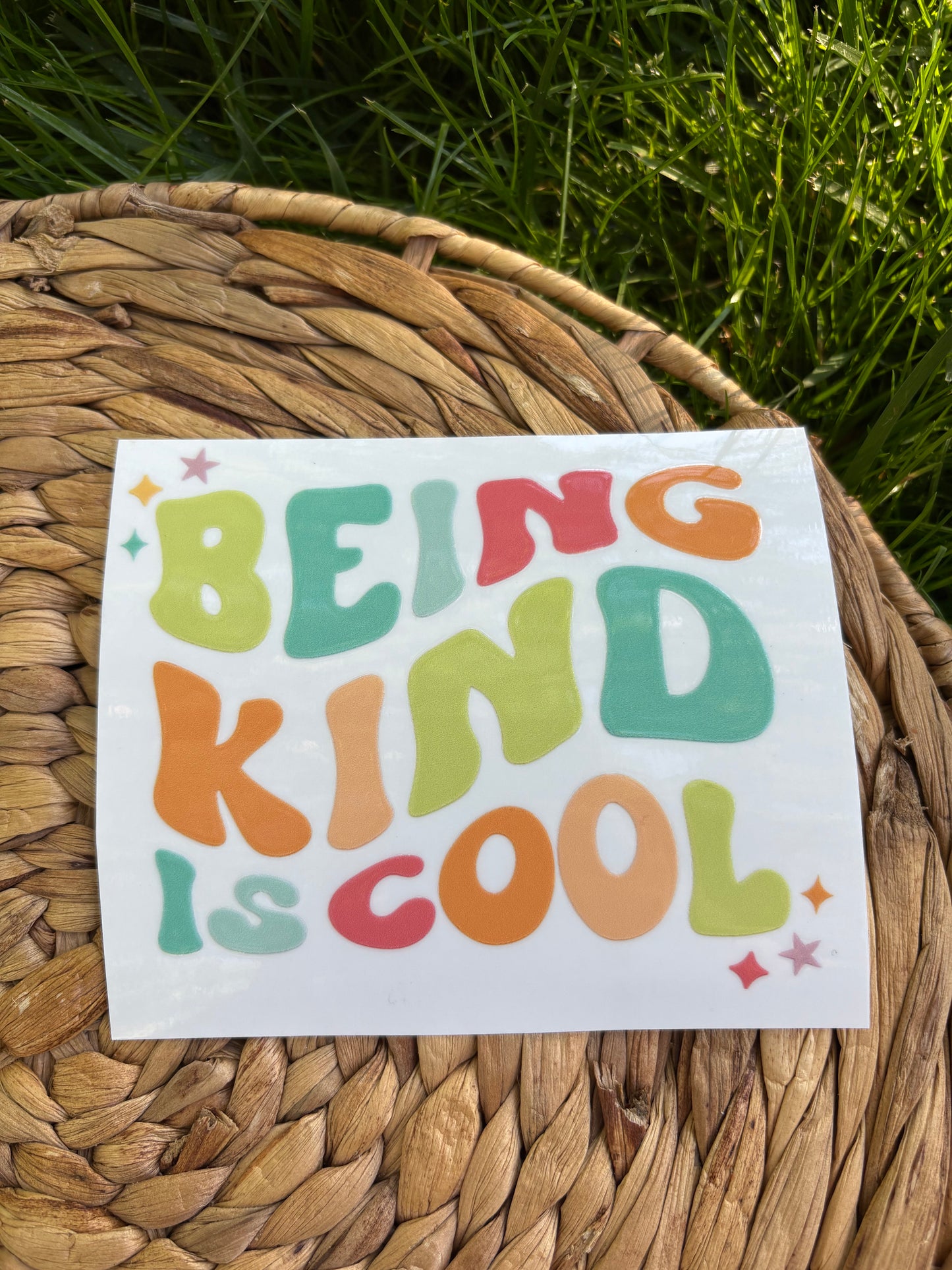 Being kind is Cool decal