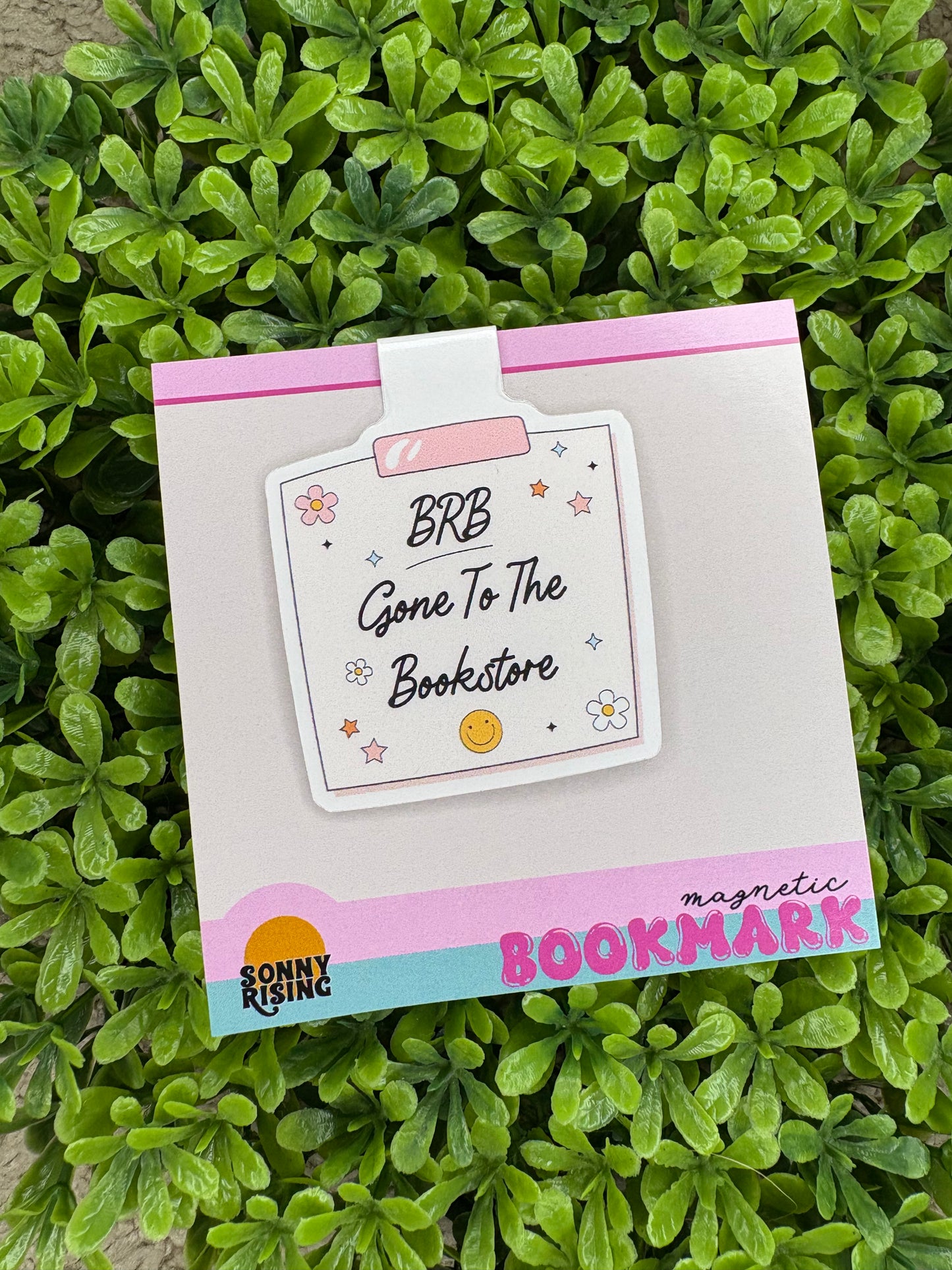 BRB Gone to the Bookstore Magnetic Bookmark