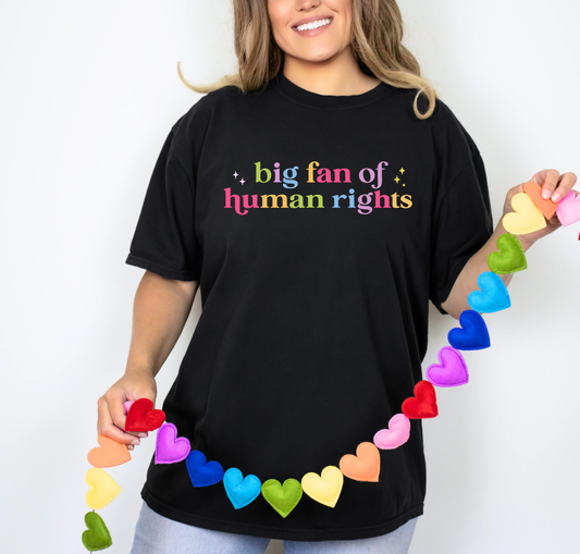 Big Fan of Human Rights Tee