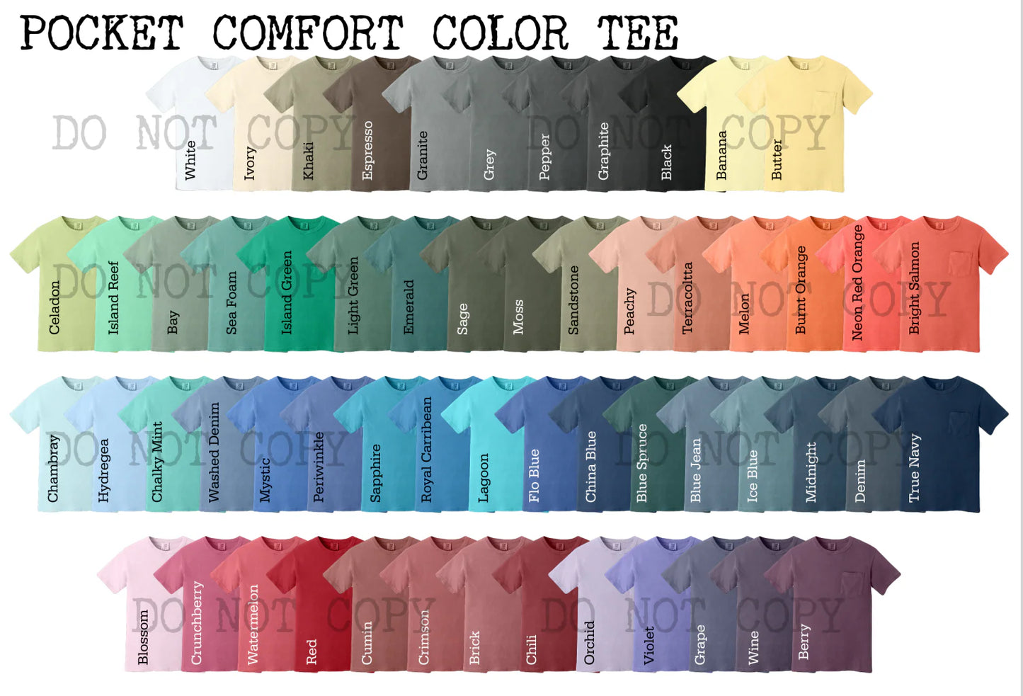 Personalized Supplies Pocket Tee