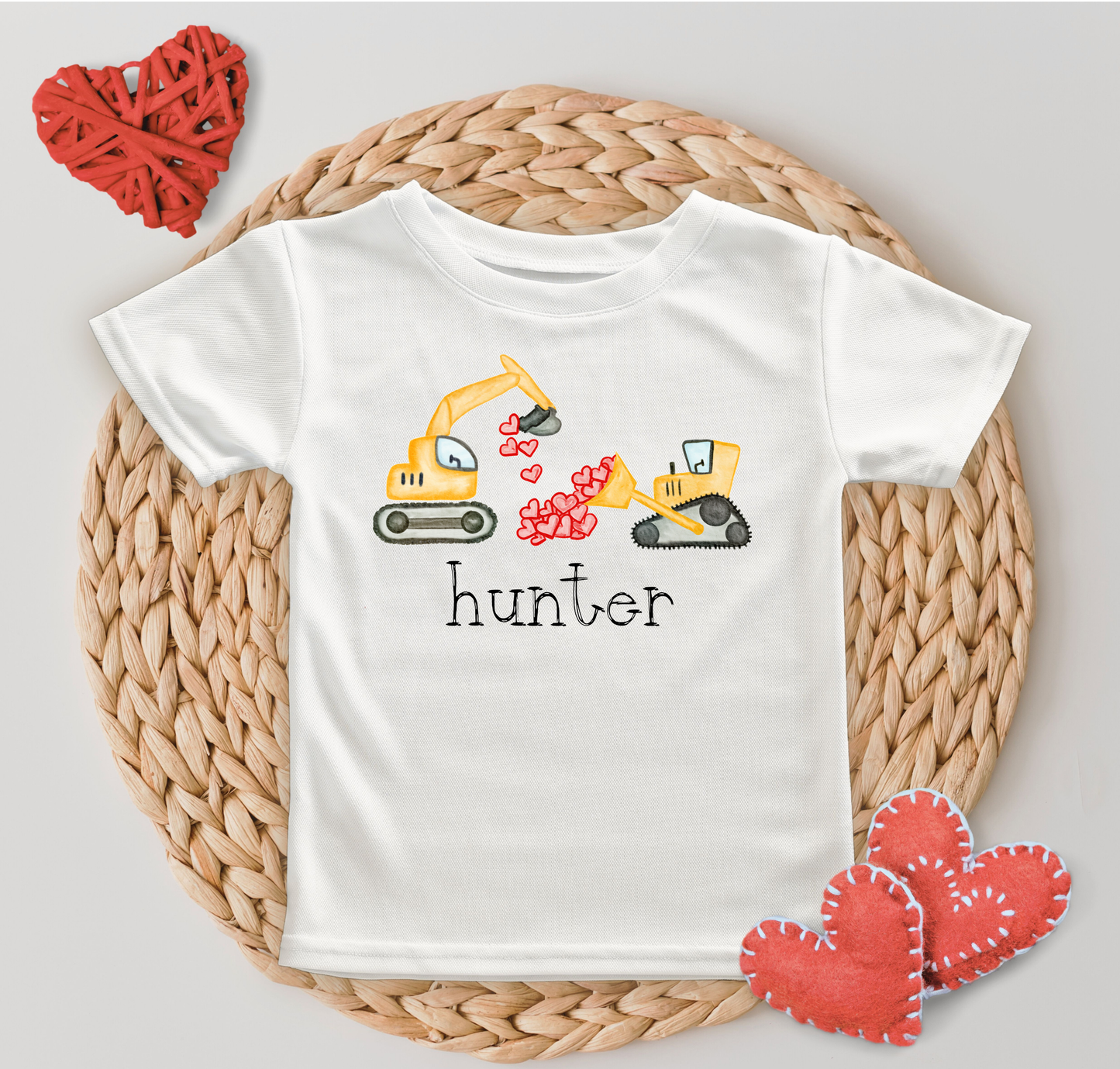 Personalized Valentine's Youth Tees