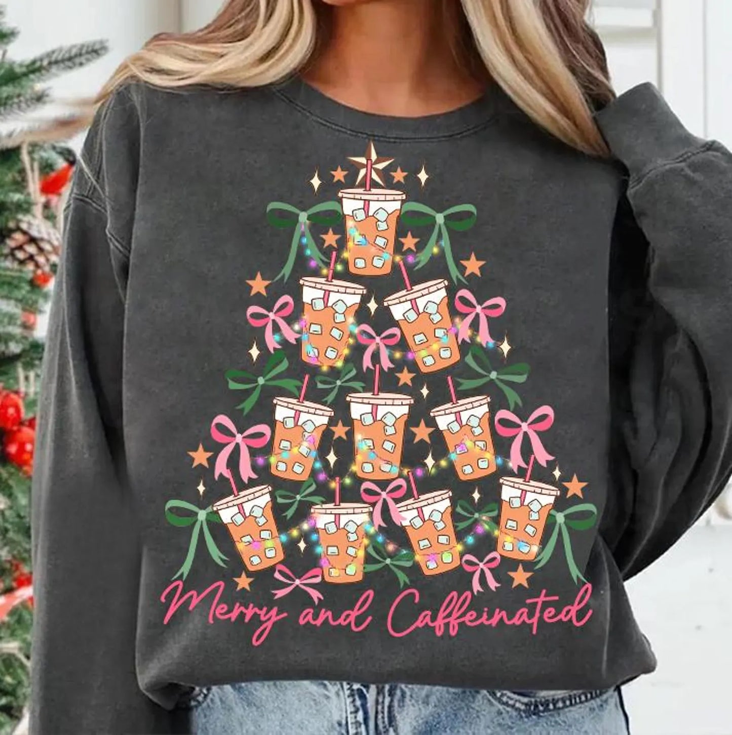Merry and Caffeinated Tee