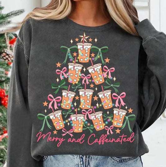 Merry and Caffeinated Tee