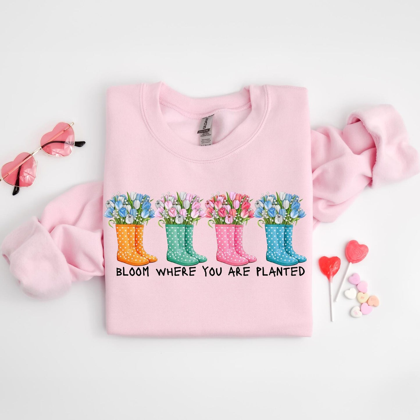 Bloom Where you Are Planted Tee