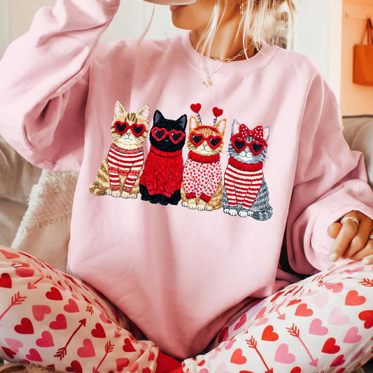 Cats Valentine Tee