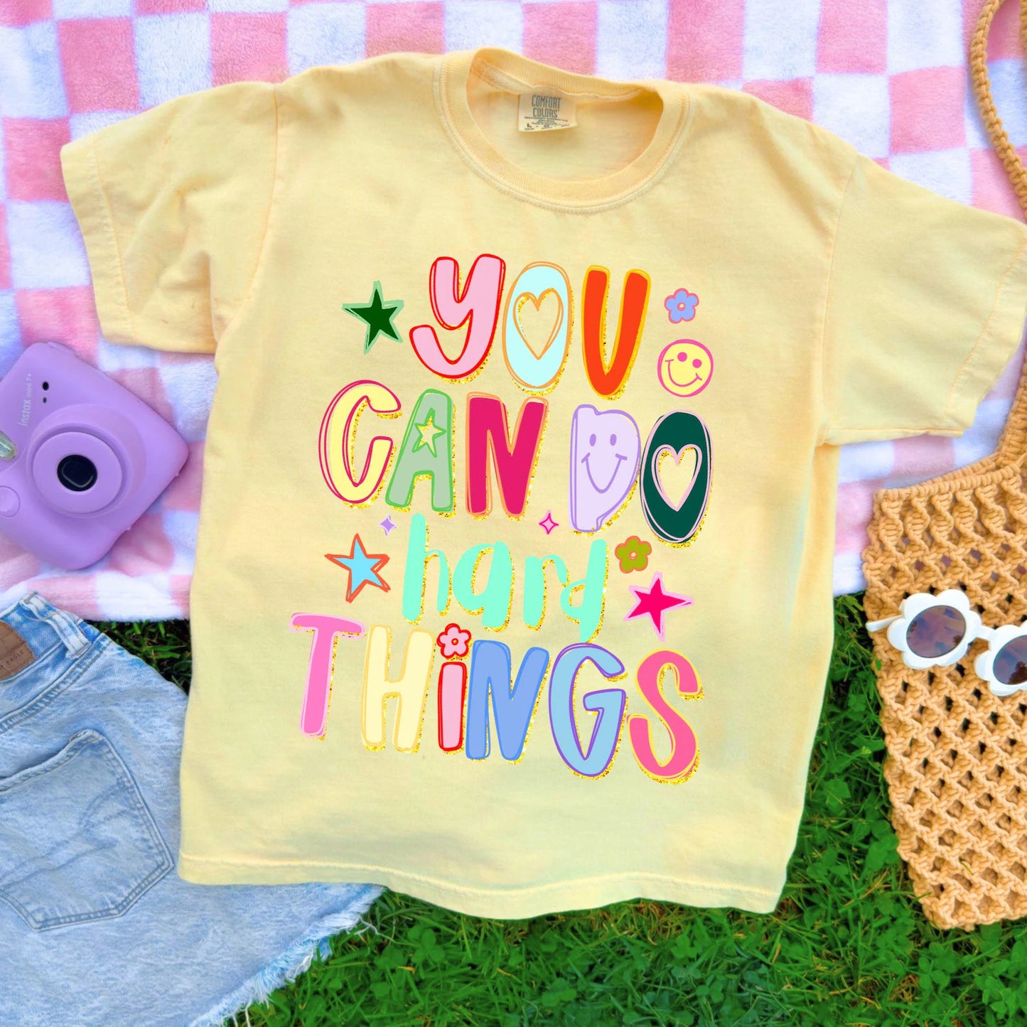 You Can Do Hard Things Tee