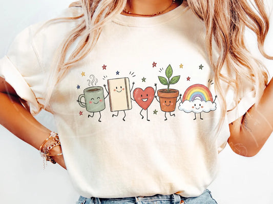 School Counselor Doodle Tee